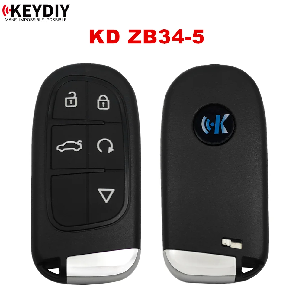 1PCS Original KEYDIY ZB34-5 Universal Smart key KD ZB Series Remote for Jeep Style Car Key for KD-X2 KD-MAX
1PCS Original KEYDIY ZB34-5 Universal Smart key KD ZB Series Remote for Jeep Style Car Key for KD-X2 KD-MAX