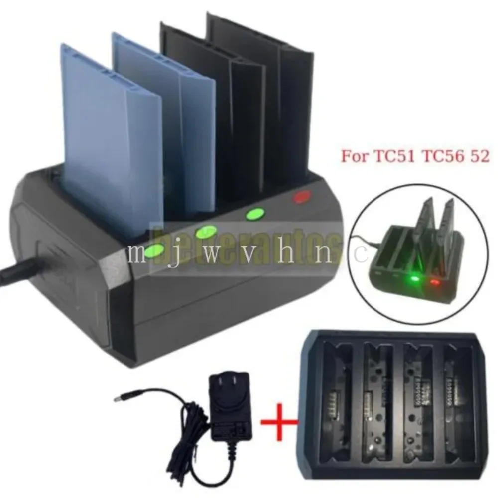 4-слотовая аккумуляторная зарядная станция для Symbol Motorola Zebra TC51 TC510K TC52 TC56 TC57
4-слотовая аккумуляторная зарядная станция для Symbol Motorola Zebra TC51 TC510K TC52 TC56 TC57