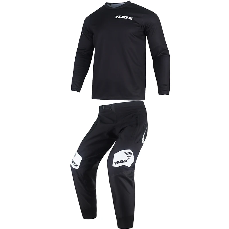 Two-X Motocross MX ATV Race Jersey And Pants With Zip Pocket Offroad Dirt Bike Mountain Enduro MTB BMX Racing Gear Combo
Two-X Motocross MX ATV Race Jersey And Pants With Zip Pocket Offroad Dirt Bike Mountain Enduro MTB BMX Racing Gear Combo