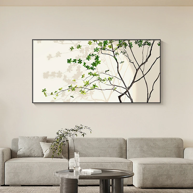 Nordic Cream Style Canvas Poster Fresh Green Plant Art Painting Horizontal Minimalist Wall Decor for Living Room Bedroom Print
Nordic Cream Style Canvas Poster Fresh Green Plant Art Painting Horizontal Minimalist Wall Decor for Living Room Bedroom Print