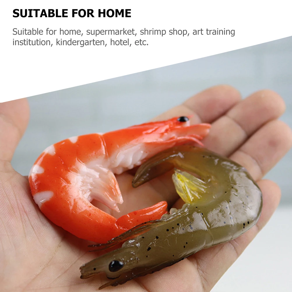 5 Pcs Green Shrimp Shooting Props PVC Toys Kids Home Supermarket Display Training Simulation Model Lifelike Decor
5 Pcs Green Shrimp Shooting Props PVC Toys Kids Home Supermarket Display Training Simulation Model Lifelike Decor