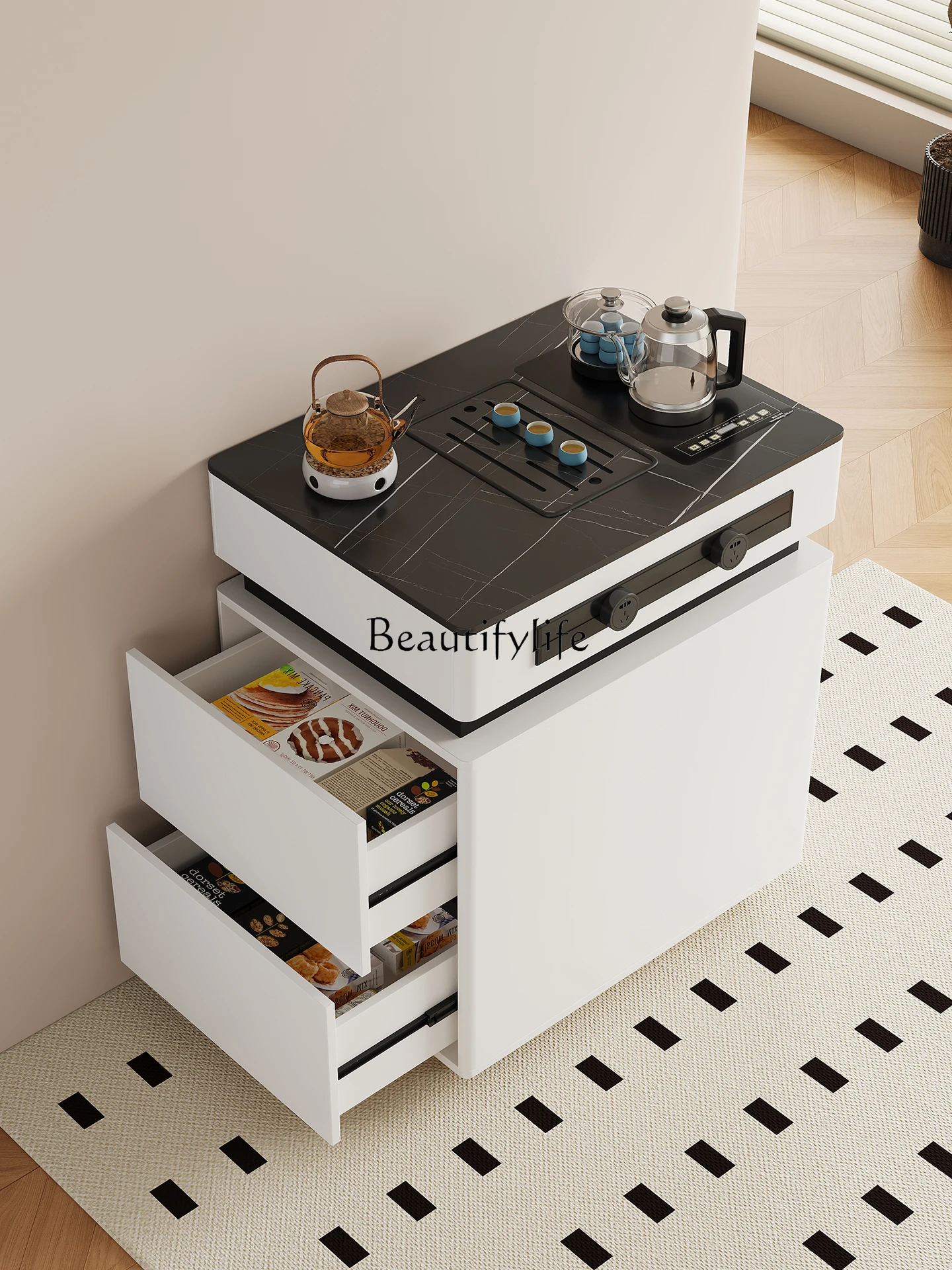 Italian Minimalist Style Rock Plate Tea Table Tea Desk for Home Use in Small Apartments with Kettle
Italian Minimalist Style Rock Plate Tea Table Tea Desk for Home Use in Small Apartments with Kettle