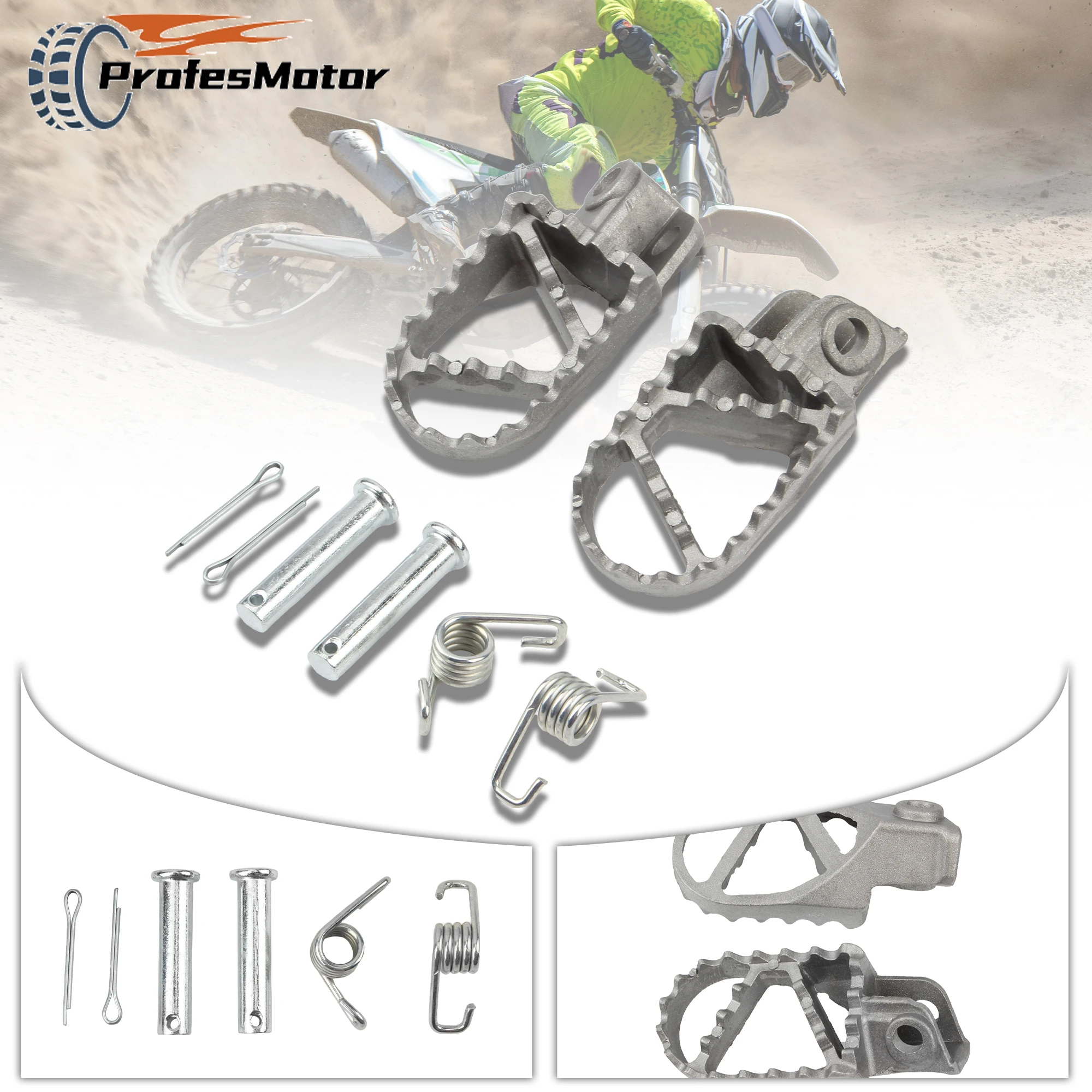 Motorcycle Footrests Front Foot Peg Parts for KTM SX 125150 250 SXF XC 250 EXC 450 Enduro DirtBike Motocross Aluminum Modified
Motorcycle Footrests Front Foot Peg Parts for KTM SX 125150 250 SXF XC 250 EXC 450 Enduro DirtBike Motocross Aluminum Modified