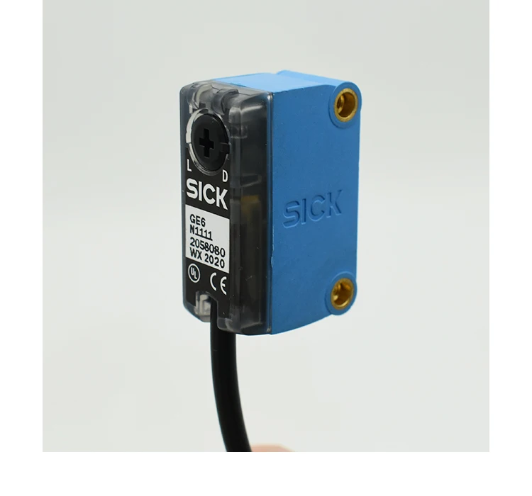 Original SICK Photoelectric Switches Opposite Shot GE6-P1111+GS6-D1311 GE6-N1111+GS6-D1311
Original SICK Photoelectric Switches Opposite Shot GE6-P1111+GS6-D1311 GE6-N1111+GS6-D1311