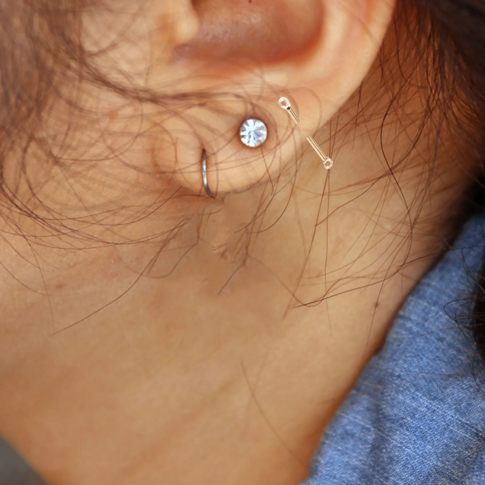 200 Pcs Earring Connection Stick Finding Jewelry Making Charms for Bracelet Connecting Bar Earrings
200 Pcs Earring Connection Stick Finding Jewelry Making Charms for Bracelet Connecting Bar Earrings