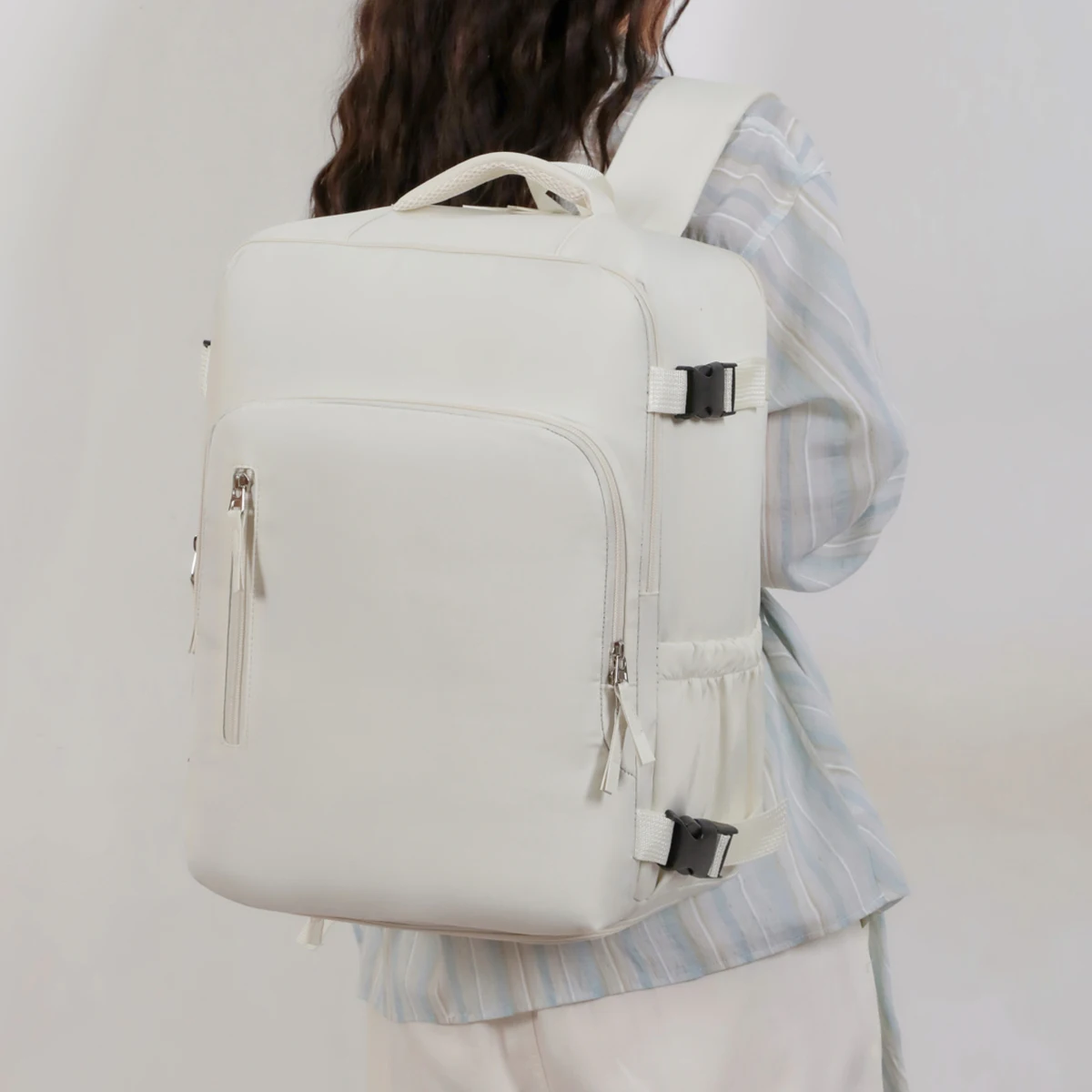 Travel Backpack, Women's Backpack, Short-Distance Business Trip Travel Bag, Lightweight Large-Capacity Luggage Bag, Computer School Bag, New Style
Travel Backpack, Women's Backpack, Short-Distance Business Trip Travel Bag, Lightweight Large-Capacity Luggage Bag, Computer School Bag, New Style