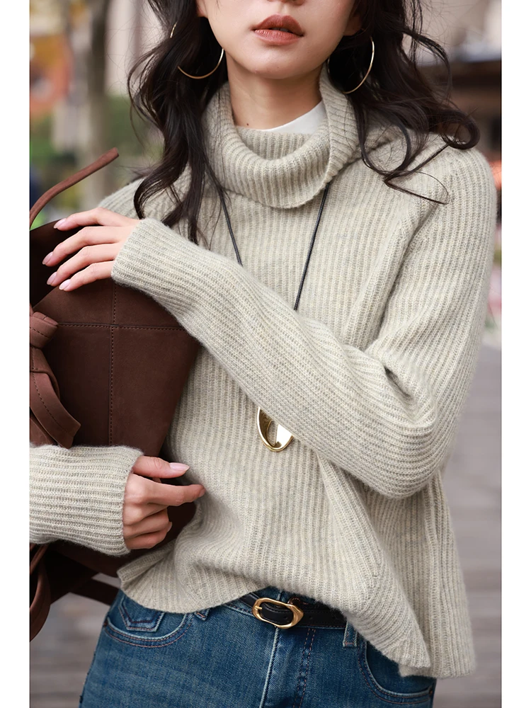 FANNIU, осенне-зимний мягкий свободный свитер Context 00 Camere с высоким воротником и цветочным принтом, женский удобный теплый трикотаж
FANNIU, осенне-зимний мягкий свободный свитер Context 00 Camere с высоким воротником и цветочным принтом, женский удобный теплый трикотаж