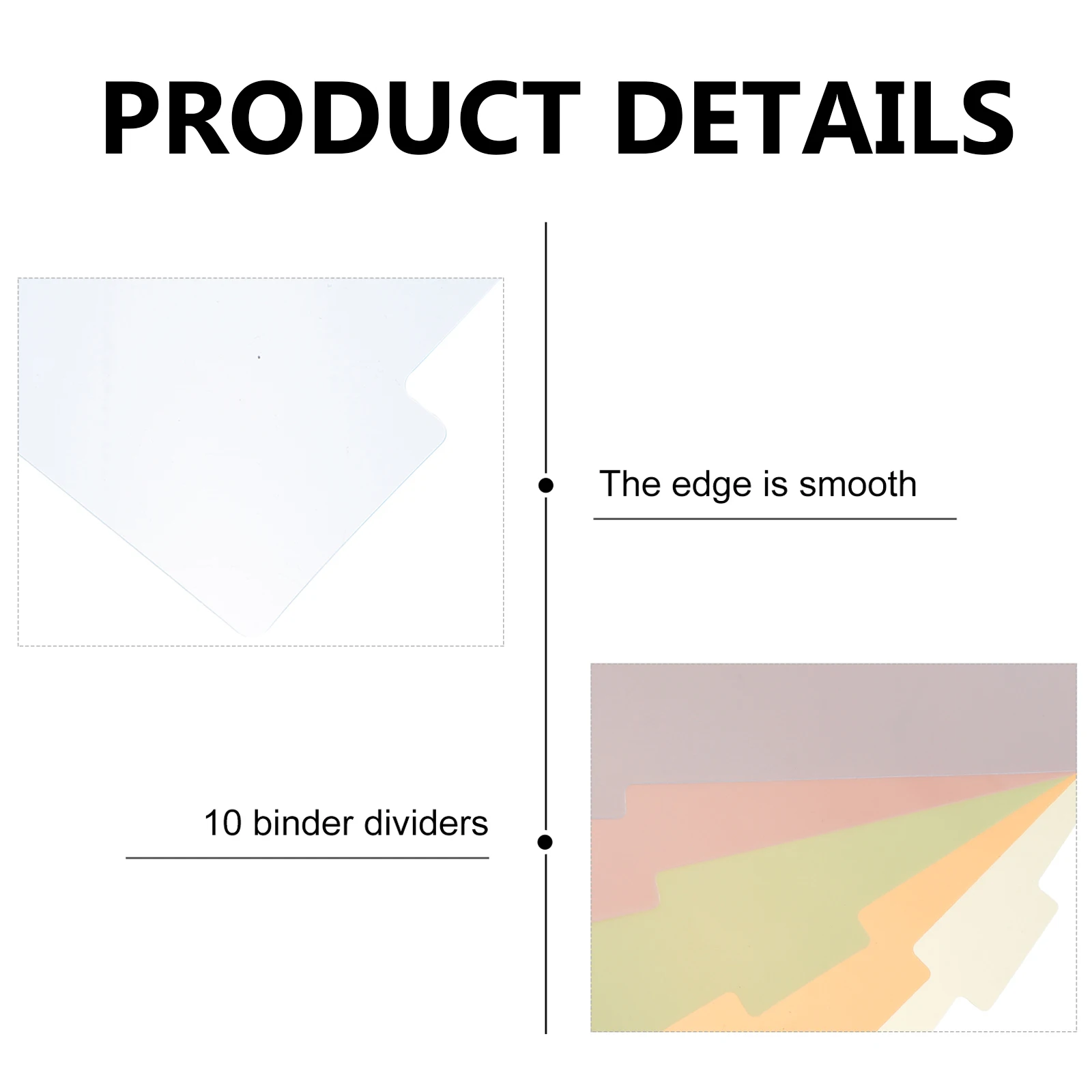 10 Pcs Plastic Index Tabs A5 6 Holes Bright Colorful Labels PP Notebook Accessories Office Supplies
10 Pcs Plastic Index Tabs A5 6 Holes Bright Colorful Labels PP Notebook Accessories Office Supplies