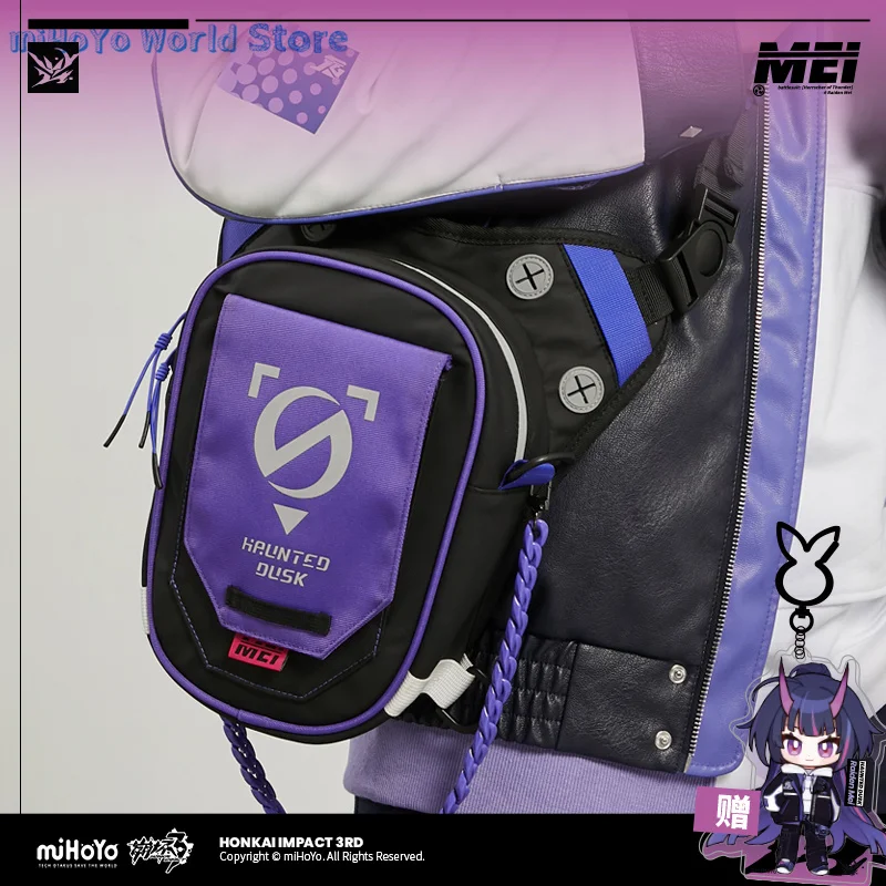 Raiden Bag MiHoYo Official Honkai Impact 3 Raiden Mei Satchel HERRSCHEER OF THUNDER Themed Doujin knapsack Unisex Birthday Gifts
Raiden Bag MiHoYo Official Honkai Impact 3 Raiden Mei Satchel HERRSCHEER OF THUNDER Themed Doujin knapsack Unisex Birthday Gifts