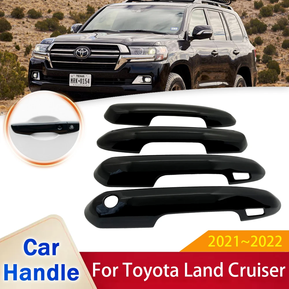 for Toyota Land Cruiser 300 J300 2021 2022 Lexus LX Gloss Black Carbon Fiber Chrome Door Handle Cover Stickers Car Accessories
for Toyota Land Cruiser 300 J300 2021 2022 Lexus LX Gloss Black Carbon Fiber Chrome Door Handle Cover Stickers Car Accessories
