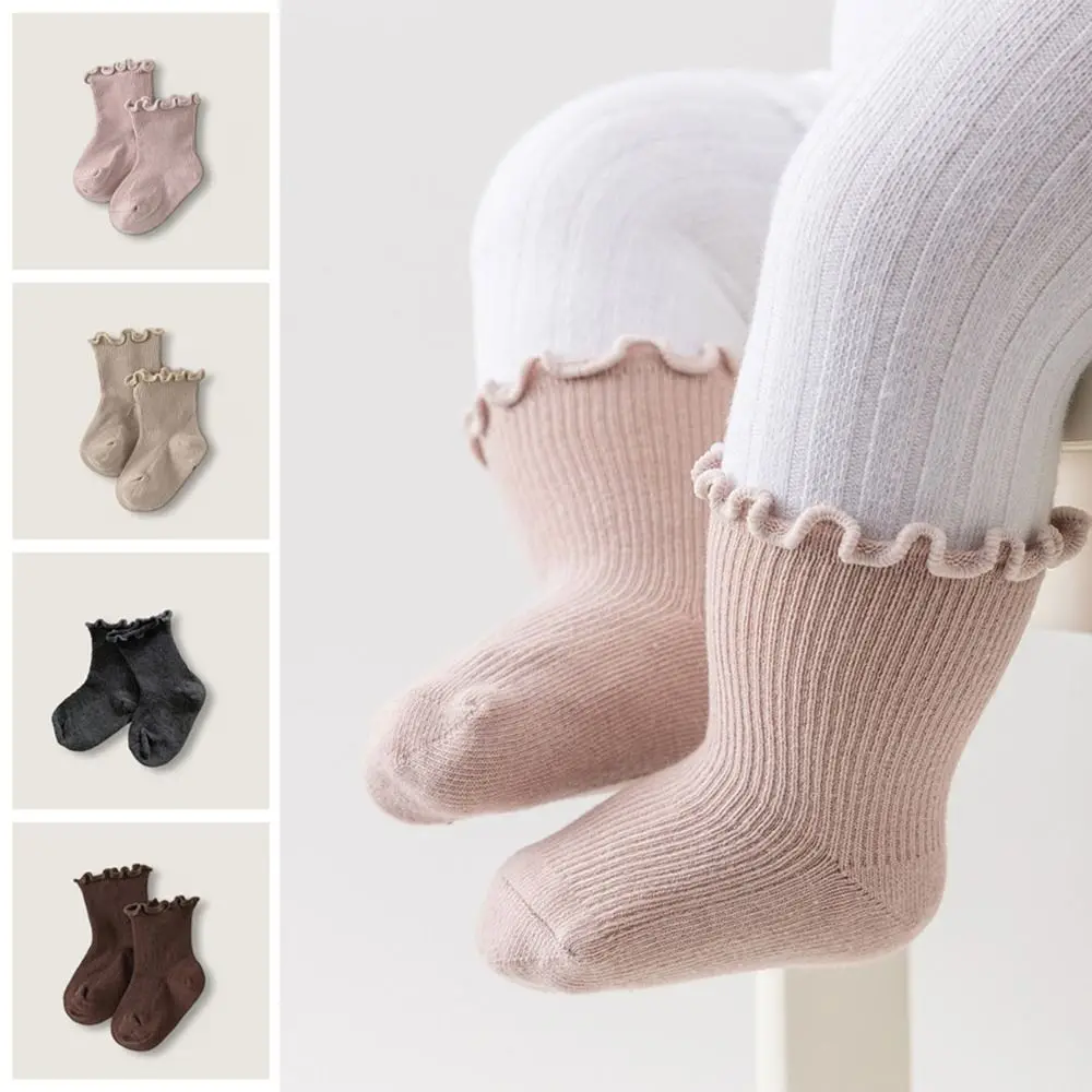 6Pairs Simple Ruffle Baby Cotton Socks Breathable Cute Kids Short Tube Socks Autumn Spring Mid-calf Toddle Sweet Socks Children
6Pairs Simple Ruffle Baby Cotton Socks Breathable Cute Kids Short Tube Socks Autumn Spring Mid-calf Toddle Sweet Socks Children