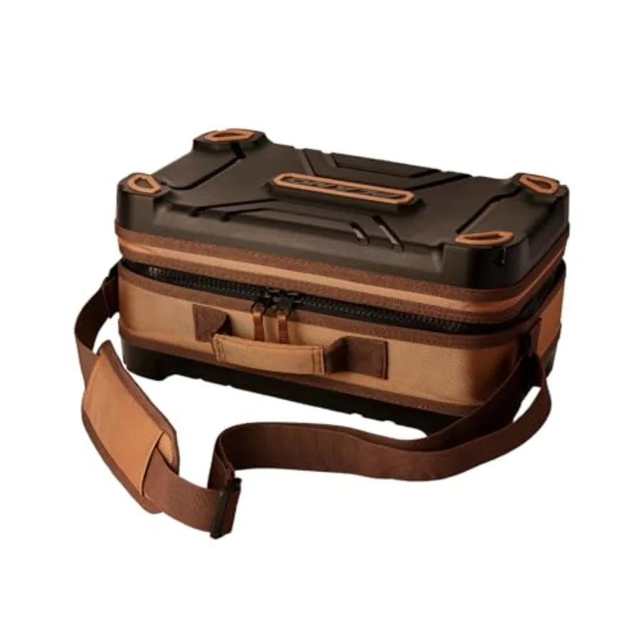 Сумка для снастей серии Guide: Премиальное хранение снастей с нескользящим дном и встроенными отделениями, цвет хаки с коричневой и черной отделкой
Сумка для снастей серии Guide: Премиальное хранение снастей с нескользящим дном и встроенными отделениями, цвет хаки с коричневой и черной отделкой