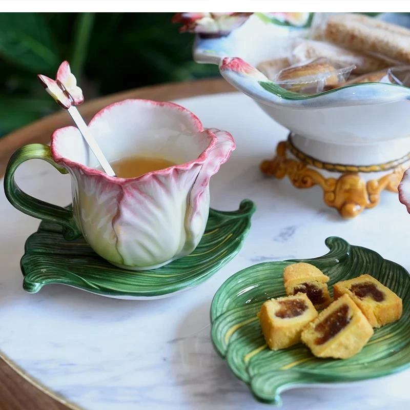 enamel ceramic Tulip mug dessert set afternoon camellia teacup
enamel ceramic Tulip mug dessert set afternoon camellia teacup