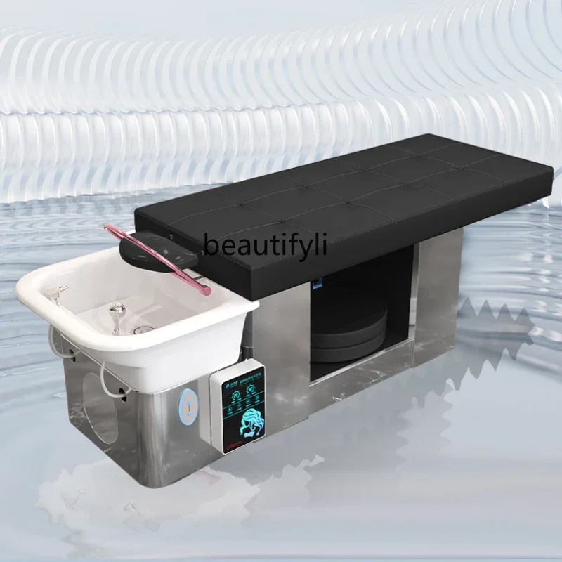 new Water circulation fumigation hair treatment Electric push-pull shampoo bed Barber shop Hair shop Beauty salon
new Water circulation fumigation hair treatment Electric push-pull shampoo bed Barber shop Hair shop Beauty salon