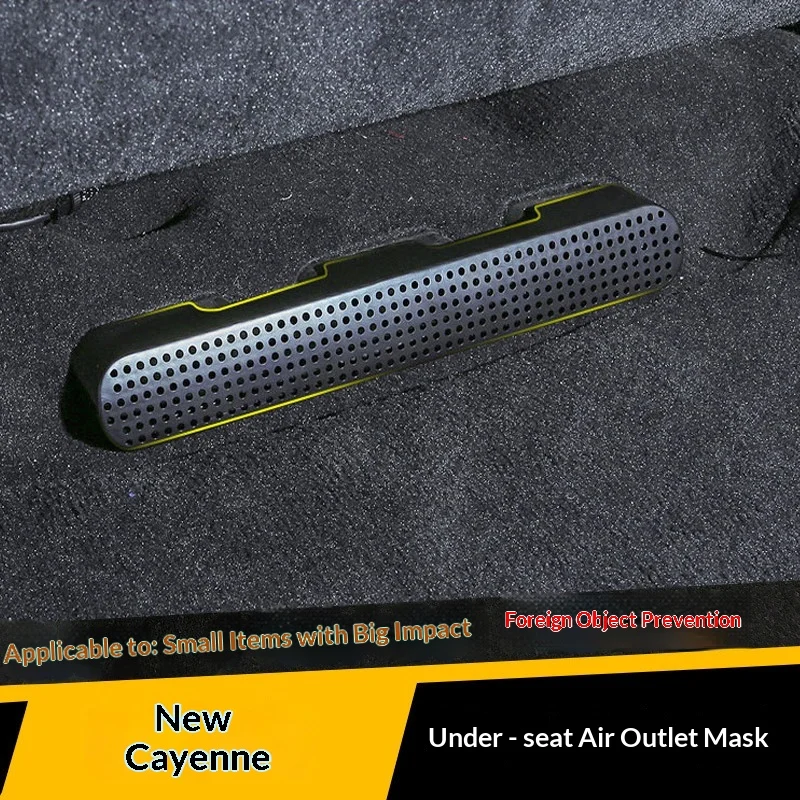 For Anti Block Air Vent Protector Cover Under Seat Car Modified Part For Porsche Macan Cayenne Panamera Interior Accessory
For Anti Block Air Vent Protector Cover Under Seat Car Modified Part For Porsche Macan Cayenne Panamera Interior Accessory