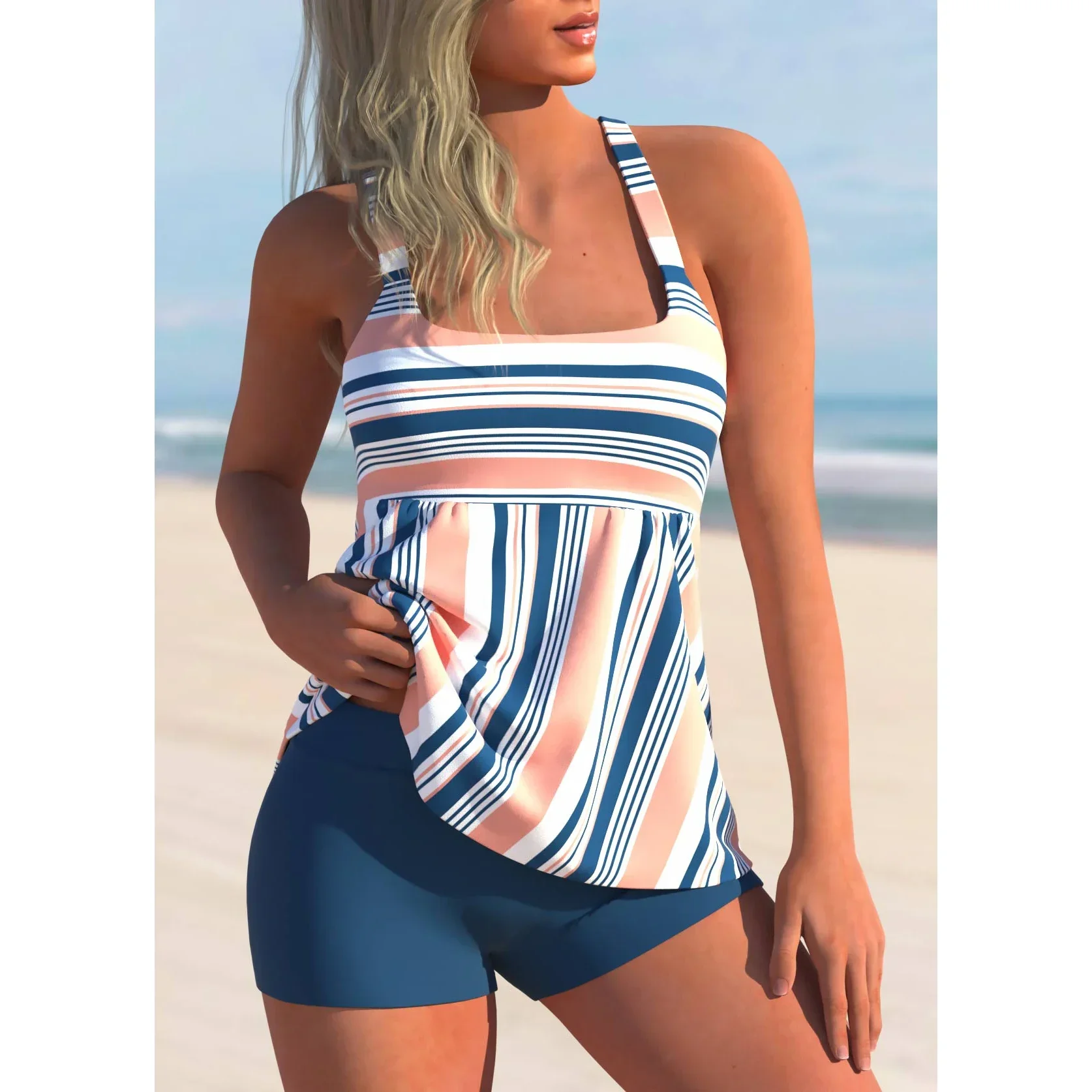 Summer Comfortable Sexy Women's Swimwear Fashion Casual Hanging Neck Print Seaside Beach Halter Swimsuit S-6XL
Summer Comfortable Sexy Women's Swimwear Fashion Casual Hanging Neck Print Seaside Beach Halter Swimsuit S-6XL