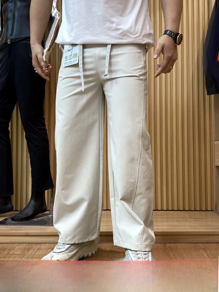 Comfortable Loose Wide Leg Casual Pants Unisex Spring Fashionable Breathable Stylish High Waist Elastic Polyester Fiber
Comfortable Loose Wide Leg Casual Pants Unisex Spring Fashionable Breathable Stylish High Waist Elastic Polyester Fiber