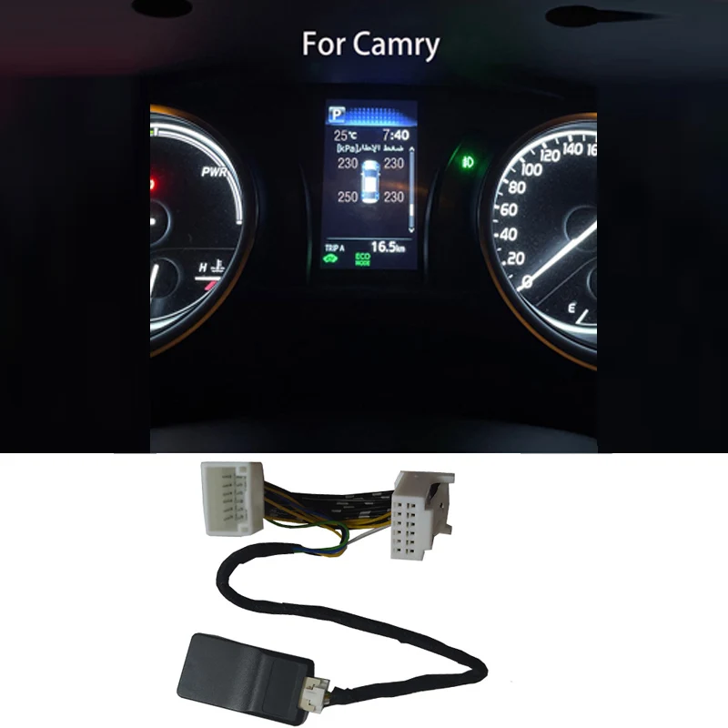 Car TPMS Tire Pressure Monitoring Display System For Toyota Corolla Altis 2019-2022 Security Alarm Accessories
Car TPMS Tire Pressure Monitoring Display System For Toyota Corolla Altis 2019-2022 Security Alarm Accessories