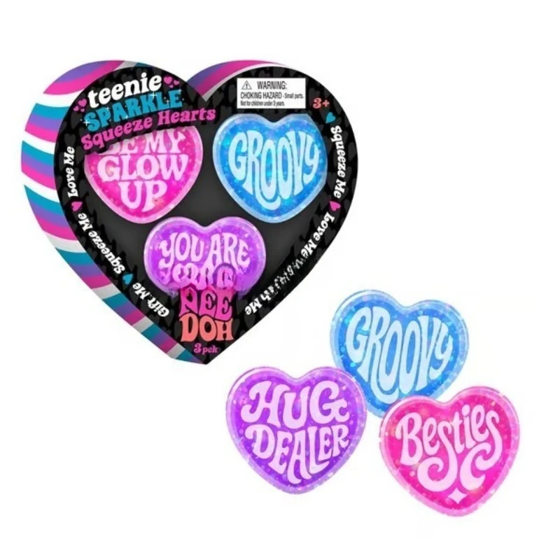 2026 Valentine's Day Heart Stress Toys 3 Pack Soft Slow Rising Squeeze Sensory Toys Love Shape Stress Relief Fidget Toys
2026 Valentine's Day Heart Stress Toys 3 Pack Soft Slow Rising Squeeze Sensory Toys Love Shape Stress Relief Fidget Toys