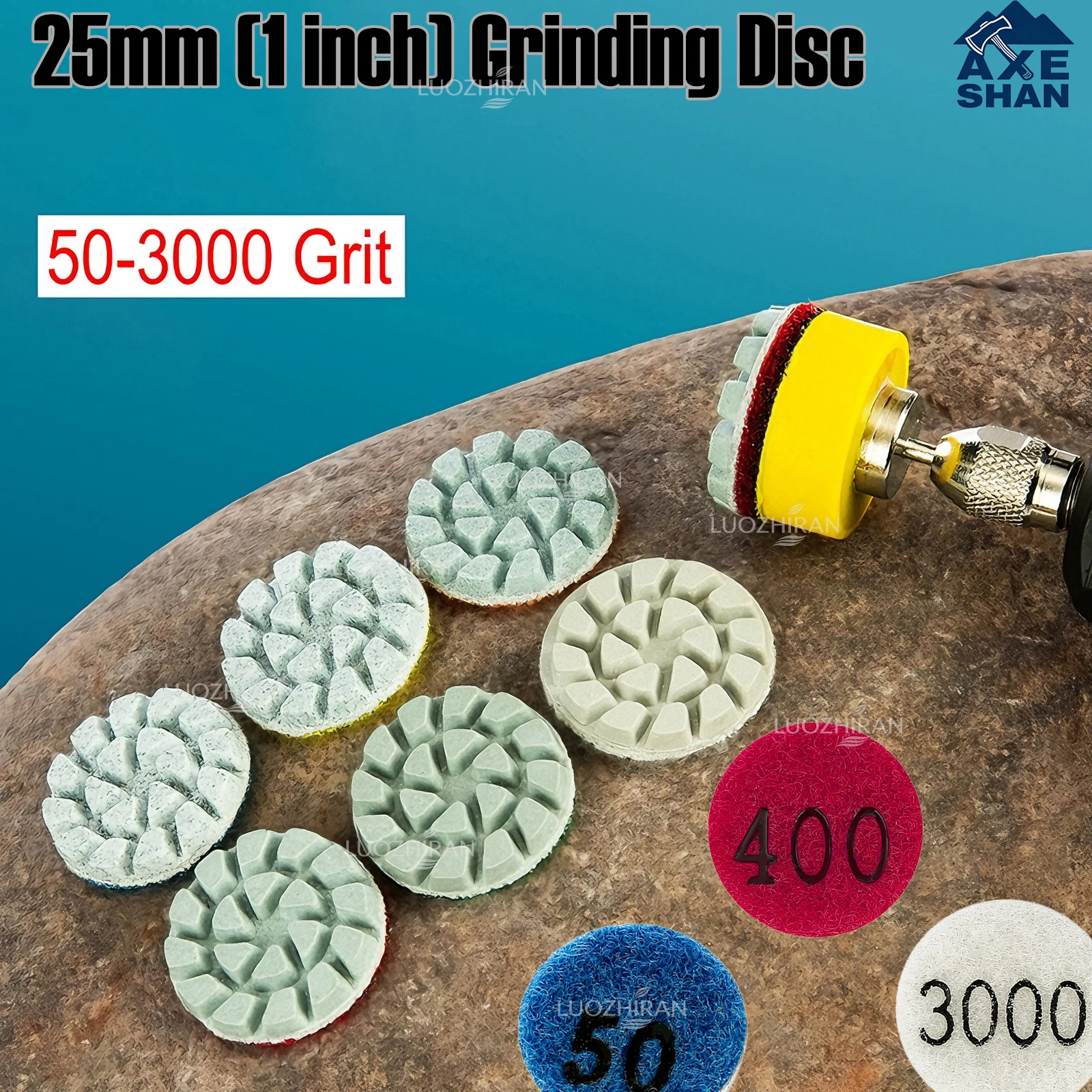 1/2pcs 1 inch Diamond Grinding Blade 25mm Wet Polishing Pad for Stone Jade Granite Marble Sanding Disc Power Tool Accessories
1/2pcs 1 inch Diamond Grinding Blade 25mm Wet Polishing Pad for Stone Jade Granite Marble Sanding Disc Power Tool Accessories