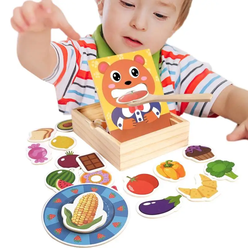 Kids Feeding Toy Wooden Feeding Toy For Toddler Ages 3 Bear Pretend Food Set Training Leaning Educational Game For Kids Girls &
Kids Feeding Toy Wooden Feeding Toy For Toddler Ages 3 Bear Pretend Food Set Training Leaning Educational Game For Kids Girls &
