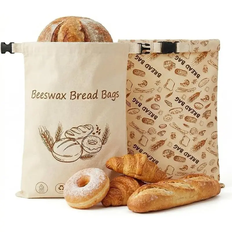 AB41-Reusable Beeswax Bread Bags(17" X13"), 2-Pack Extra Large For Homemade Bread, Sourdough Storage Bag
AB41-Reusable Beeswax Bread Bags(17" X13"), 2-Pack Extra Large For Homemade Bread, Sourdough Storage Bag