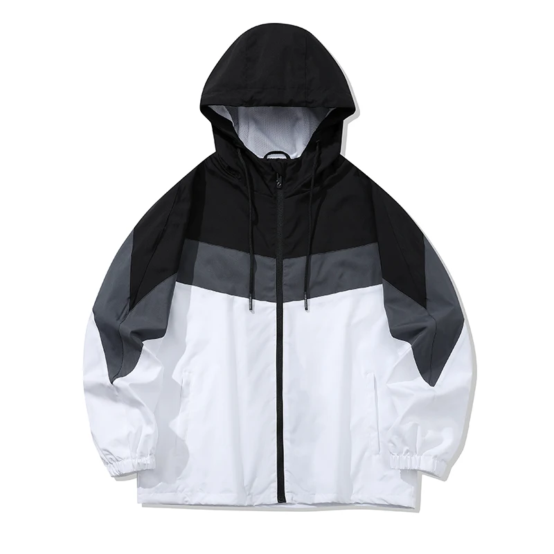 Spring and Autumn Thin Men's Outdoor Sports Casual Jacket with Hood Outwear Windproof and Waterproof Windbreaker Coats 9028
Spring and Autumn Thin Men's Outdoor Sports Casual Jacket with Hood Outwear Windproof and Waterproof Windbreaker Coats 9028