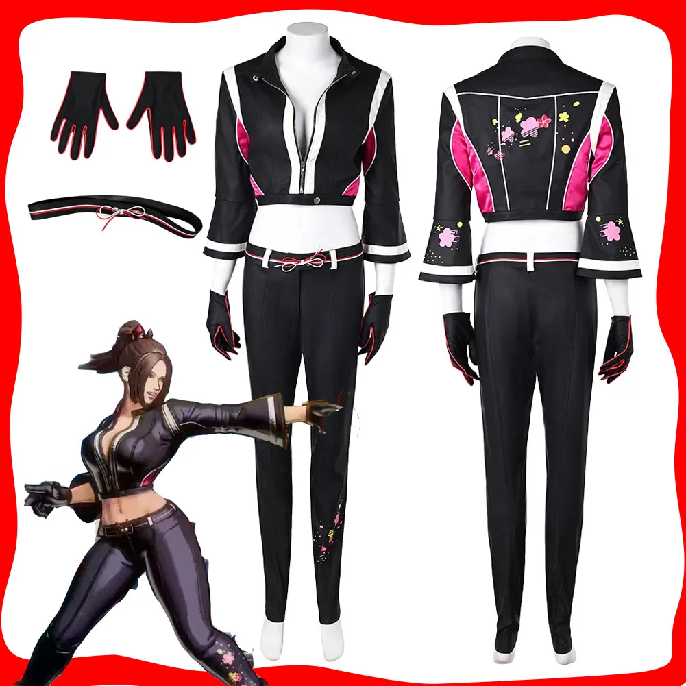 Mai Shiranui Cosplay Women Fantasia Jacket Pants Gloves Game Fatal Cosplay Fury Costume Outfits Disguise Halloween Carnival Suit
Mai Shiranui Cosplay Women Fantasia Jacket Pants Gloves Game Fatal Cosplay Fury Costume Outfits Disguise Halloween Carnival Suit