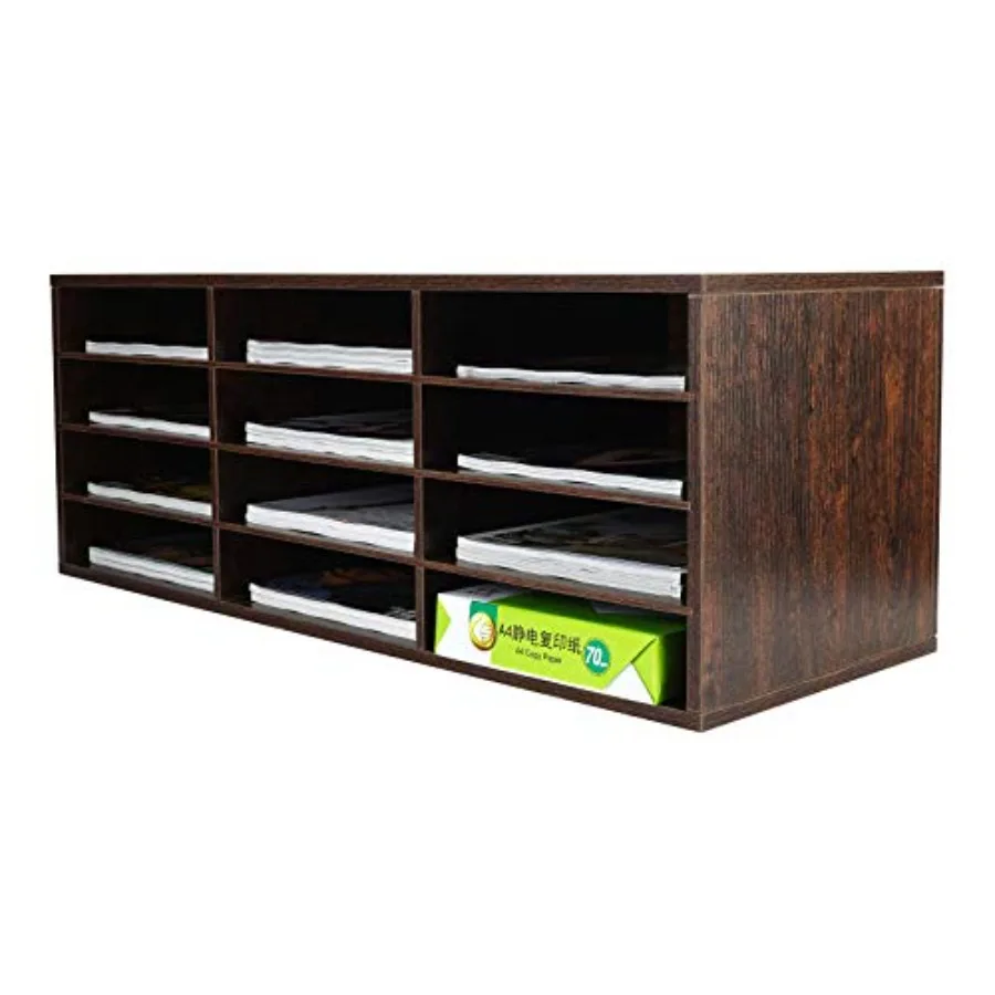 Mail Sorter, Wood Countertop Literature Organizer, Student Mailbox for Classroom, Desktop Bill Paper Organizer for Office Home
Mail Sorter, Wood Countertop Literature Organizer, Student Mailbox for Classroom, Desktop Bill Paper Organizer for Office Home
