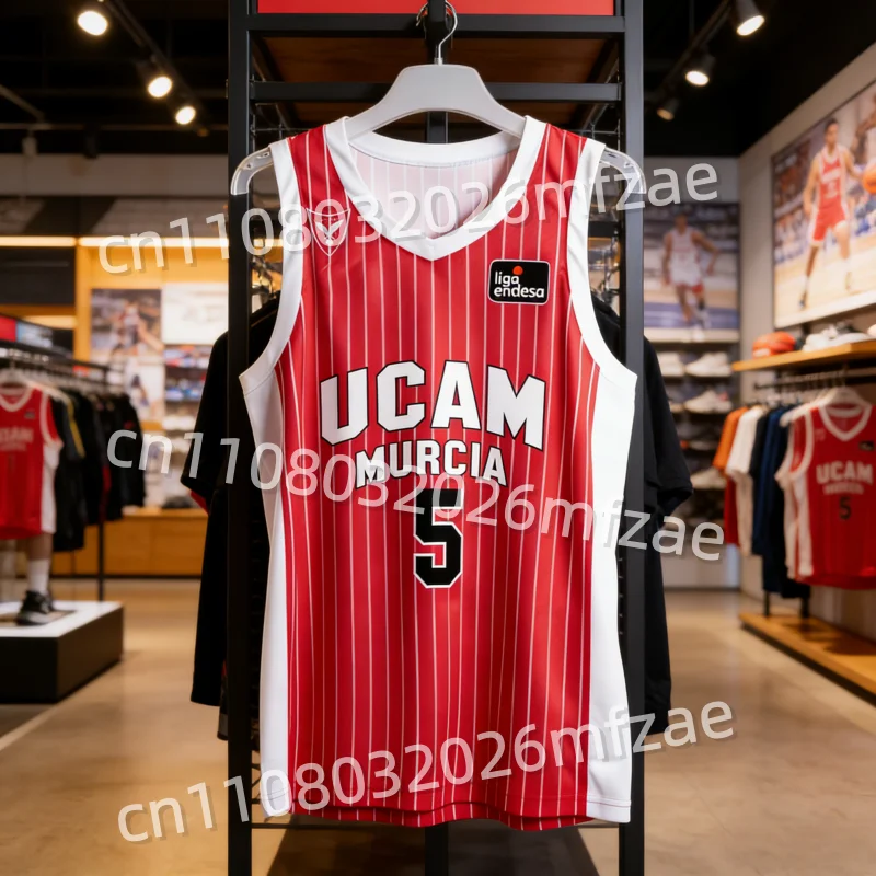 2026 New Spanish Basketball UCAM Murcia Basketball Game Jersey Fan Special Jersey Basketball Quick Dry Sports Surfing Beach Vest
2026 New Spanish Basketball UCAM Murcia Basketball Game Jersey Fan Special Jersey Basketball Quick Dry Sports Surfing Beach Vest