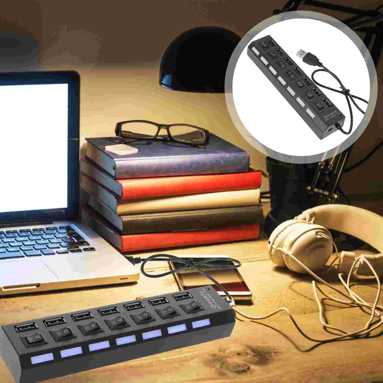 7 Port USB Hub ABS Multiple USB 2.0 Ports for Laptops Desktops Instant Expansion Safe Play Portable Office Home
7 Port USB Hub ABS Multiple USB 2.0 Ports for Laptops Desktops Instant Expansion Safe Play Portable Office Home