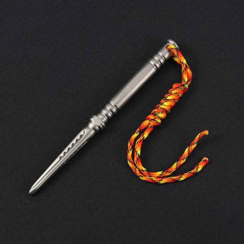 304 stainless steel solid short stick for self-protection, outdoor portable multi-functional EDC equipment, tent nail
304 stainless steel solid short stick for self-protection, outdoor portable multi-functional EDC equipment, tent nail