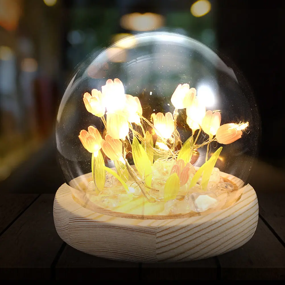 Набор для самостоятельной сборки ночника-тюльпана: декоративный светильник ручной работы в виде цветка для спальни
Набор для самостоятельной сборки ночника-тюльпана: декоративный светильник ручной работы в виде цветка для спальни