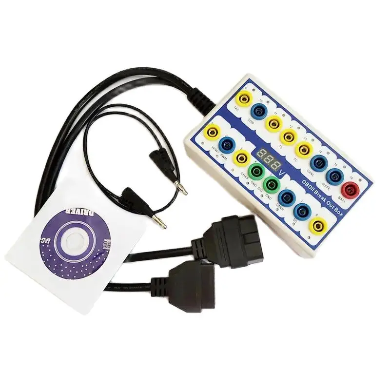 Interface signal adapter box diagnostic decoder connection cable 16 pin OBD2 breakout box
Interface signal adapter box diagnostic decoder connection cable 16 pin OBD2 breakout box