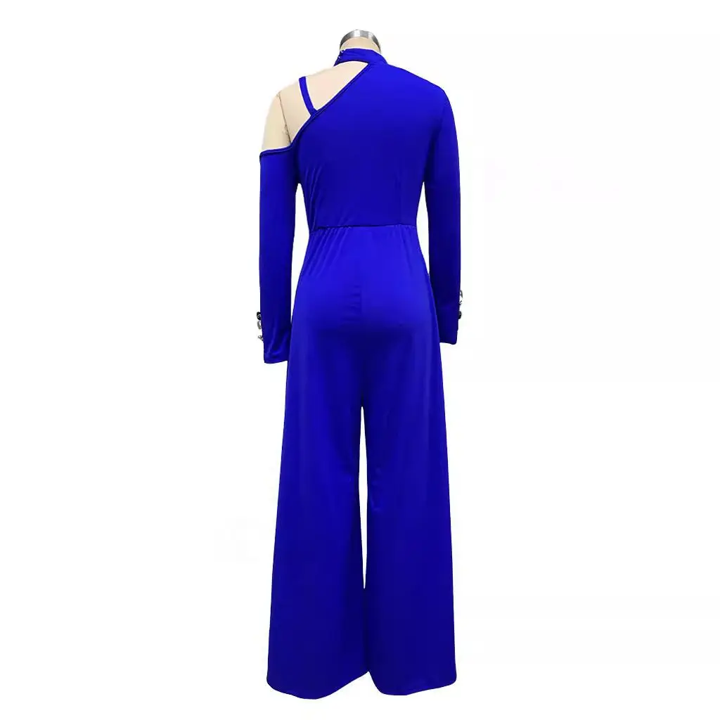 ON01404 Women's Elegant Off-Shoulder Jumpsuit Solid Color Long-Sleeved Wide-Leg Party Wear New 2025
ON01404 Women's Elegant Off-Shoulder Jumpsuit Solid Color Long-Sleeved Wide-Leg Party Wear New 2025