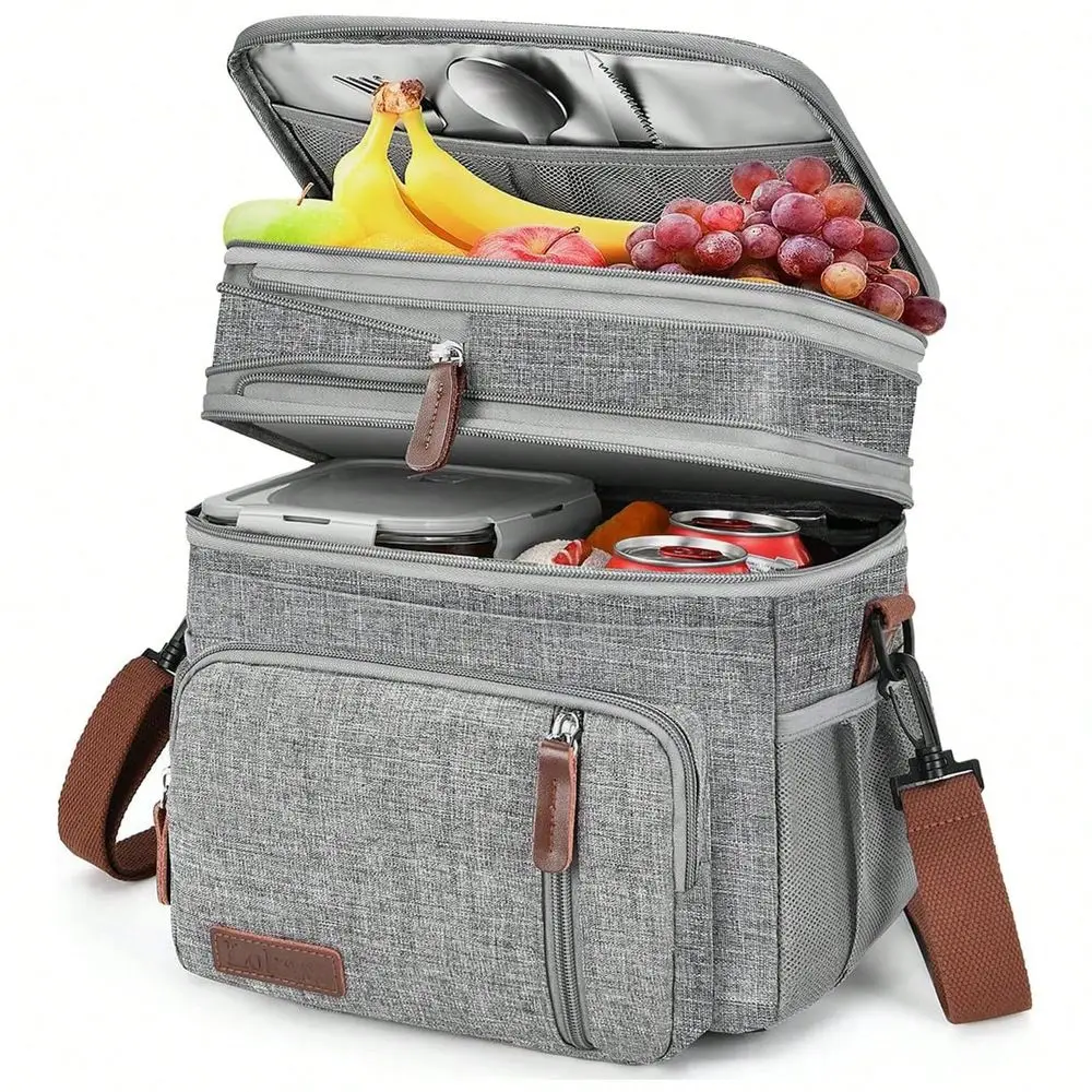 Box For Women MenInsulated Lunch BagExpandable Double Cooler BagReusable Adult Lunchbox With Adjustable Shoulder StrapWaterproof
Box For Women MenInsulated Lunch BagExpandable Double Cooler BagReusable Adult Lunchbox With Adjustable Shoulder StrapWaterproof
