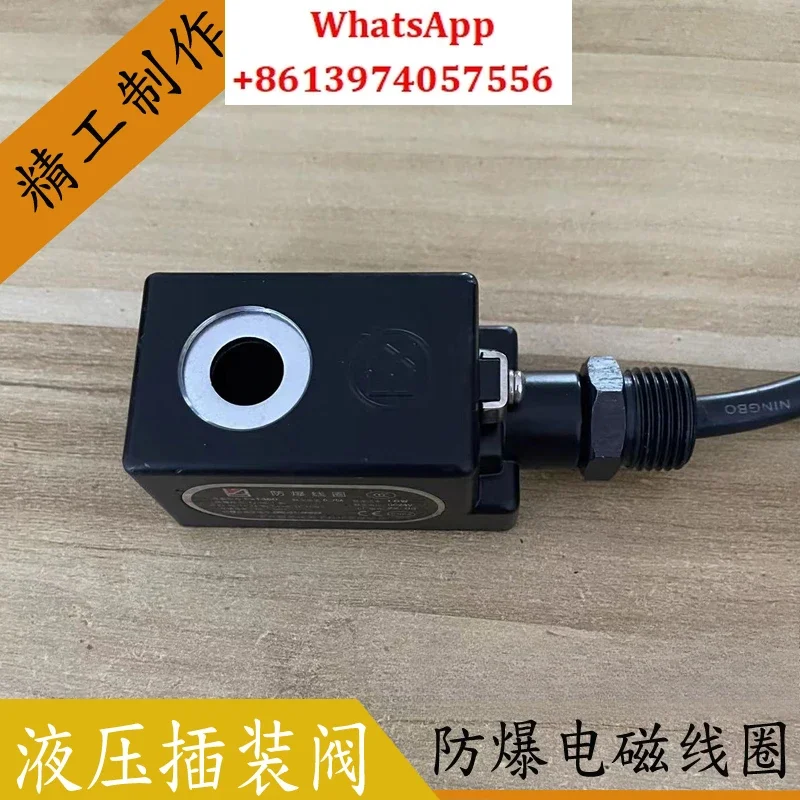Hydraulic solenoid valve explosion-proof coil inner hole 13/14/16/23 hydraulic station cartridge valve coil
Hydraulic solenoid valve explosion-proof coil inner hole 13/14/16/23 hydraulic station cartridge valve coil
