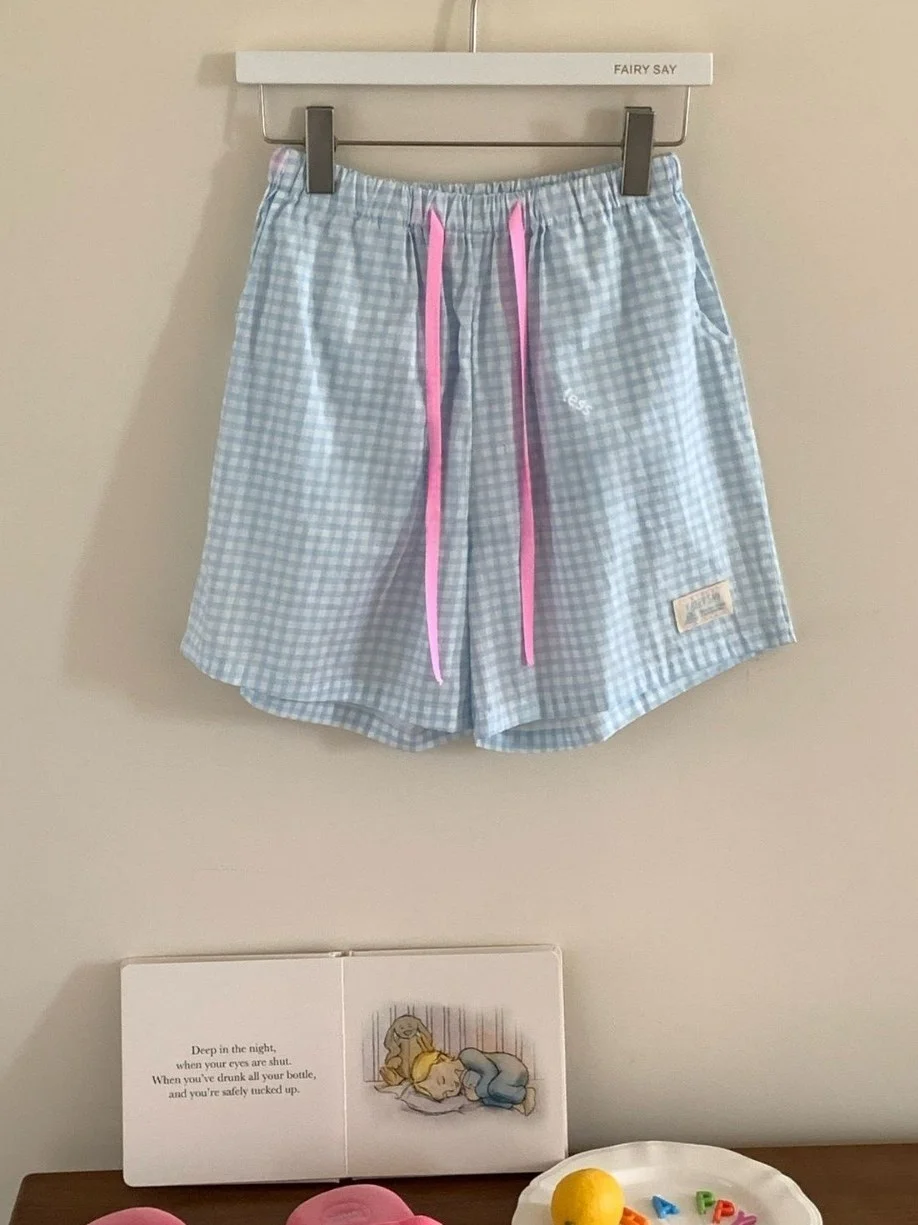 Korean Style Cute Cartoon Pure Cotton Short Pants Sleepwear Home Clothes Summer New Arrival Sweet Girl's Leisure Fashion
Korean Style Cute Cartoon Pure Cotton Short Pants Sleepwear Home Clothes Summer New Arrival Sweet Girl's Leisure Fashion