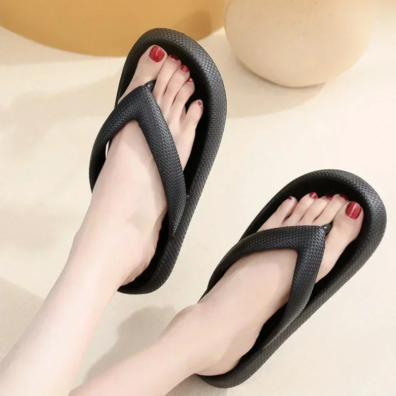 Thick Platform EVA Flip Flops For Women 2025 Summer Clip Toe Non Slip Beach Sandals Woman Comfortable Soft Sole Cloud Slippers
Thick Platform EVA Flip Flops For Women 2025 Summer Clip Toe Non Slip Beach Sandals Woman Comfortable Soft Sole Cloud Slippers