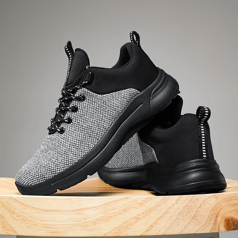 Mens Sports Shoes Black Lace Straps Breathable Comfortable Ultra Light Daily Fitness Sports Anti Sprain Elderly Walking Shoes
Mens Sports Shoes Black Lace Straps Breathable Comfortable Ultra Light Daily Fitness Sports Anti Sprain Elderly Walking Shoes