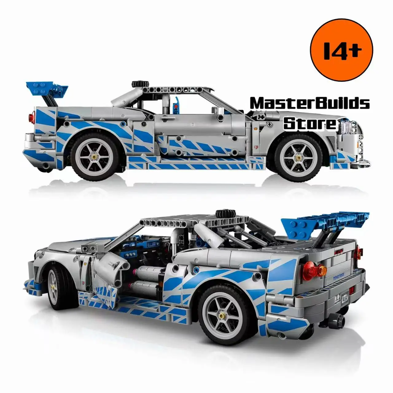 2026 New 42210 'God of War' GT-R34 Sports Car Model, Mechanical Building Set, Birthday Gift, Christmas Gift, Halloween Gift
2026 New 42210 'God of War' GT-R34 Sports Car Model, Mechanical Building Set, Birthday Gift, Christmas Gift, Halloween Gift