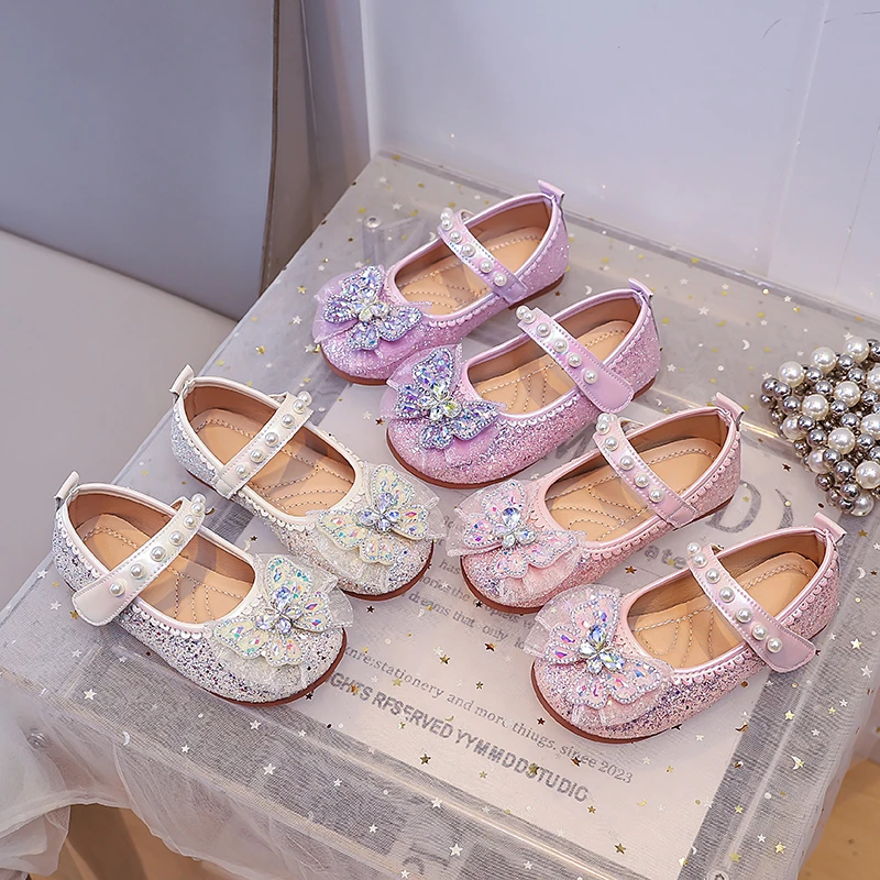 Mumoresip Girls Leather Shoes Sweet Butterfly Round Toes Kids Flat Shoes Soft Bottom 2026 Brand New Children Princess Shoes
Mumoresip Girls Leather Shoes Sweet Butterfly Round Toes Kids Flat Shoes Soft Bottom 2026 Brand New Children Princess Shoes