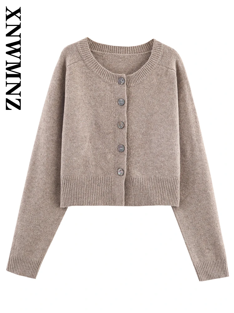 XNWMNZ 232, осенняя новая женская одежда, простой повседневный вязаный свитер с круглым воротником, шикарное женское универсальное пальто цвета хаки с длинными рукавами 
XNWMNZ 232, осенняя новая женская одежда, простой повседневный вязаный свитер с круглым воротником, шикарное женское универсальное пальто цвета хаки с длинными рукавами