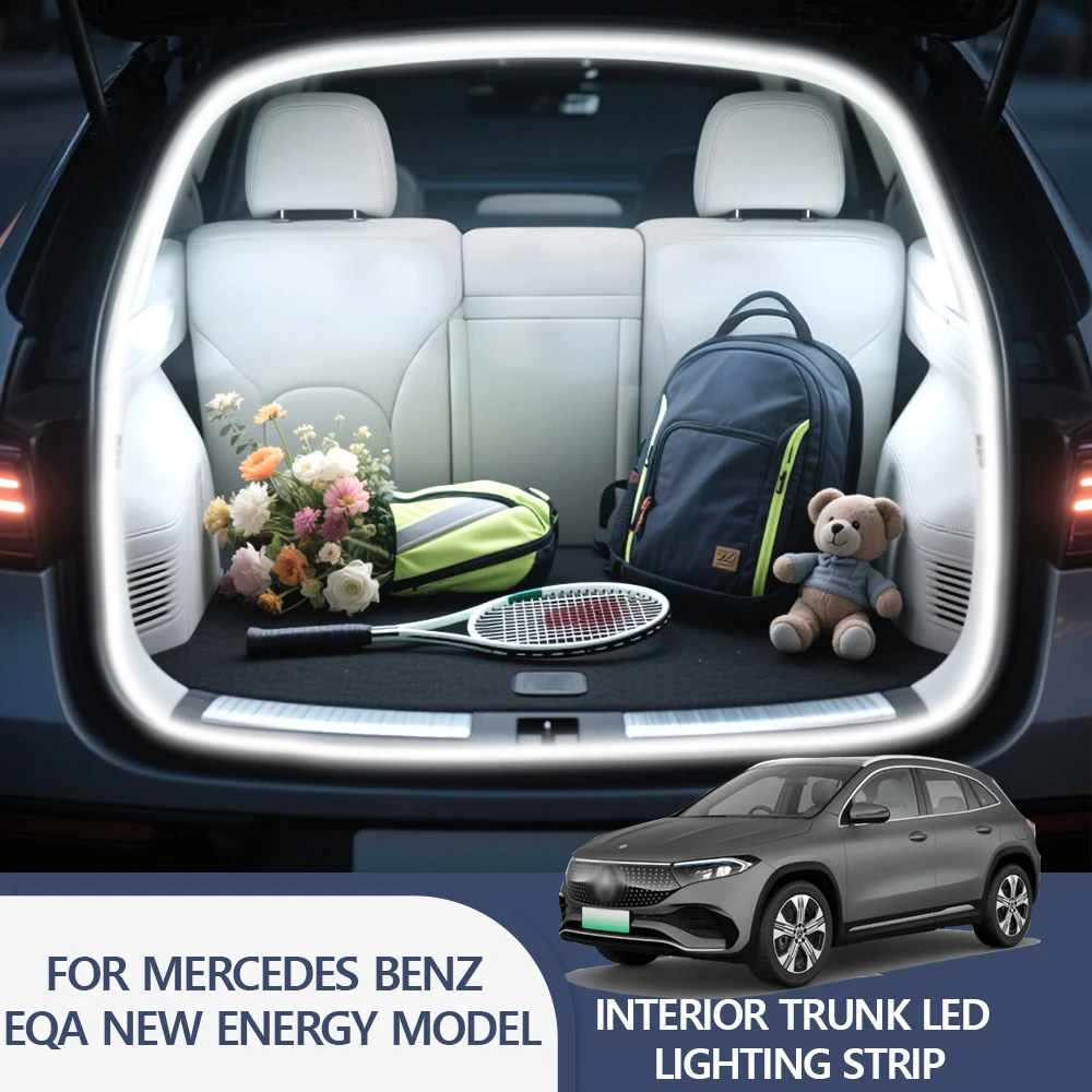 FOR MERCEDES BENZ EQA NEW ENERGY MODEL Rear Trunk LED Light Bar Strips Trunk Interior Decorative Lamp Strip Atmosphere Light
FOR MERCEDES BENZ EQA NEW ENERGY MODEL Rear Trunk LED Light Bar Strips Trunk Interior Decorative Lamp Strip Atmosphere Light