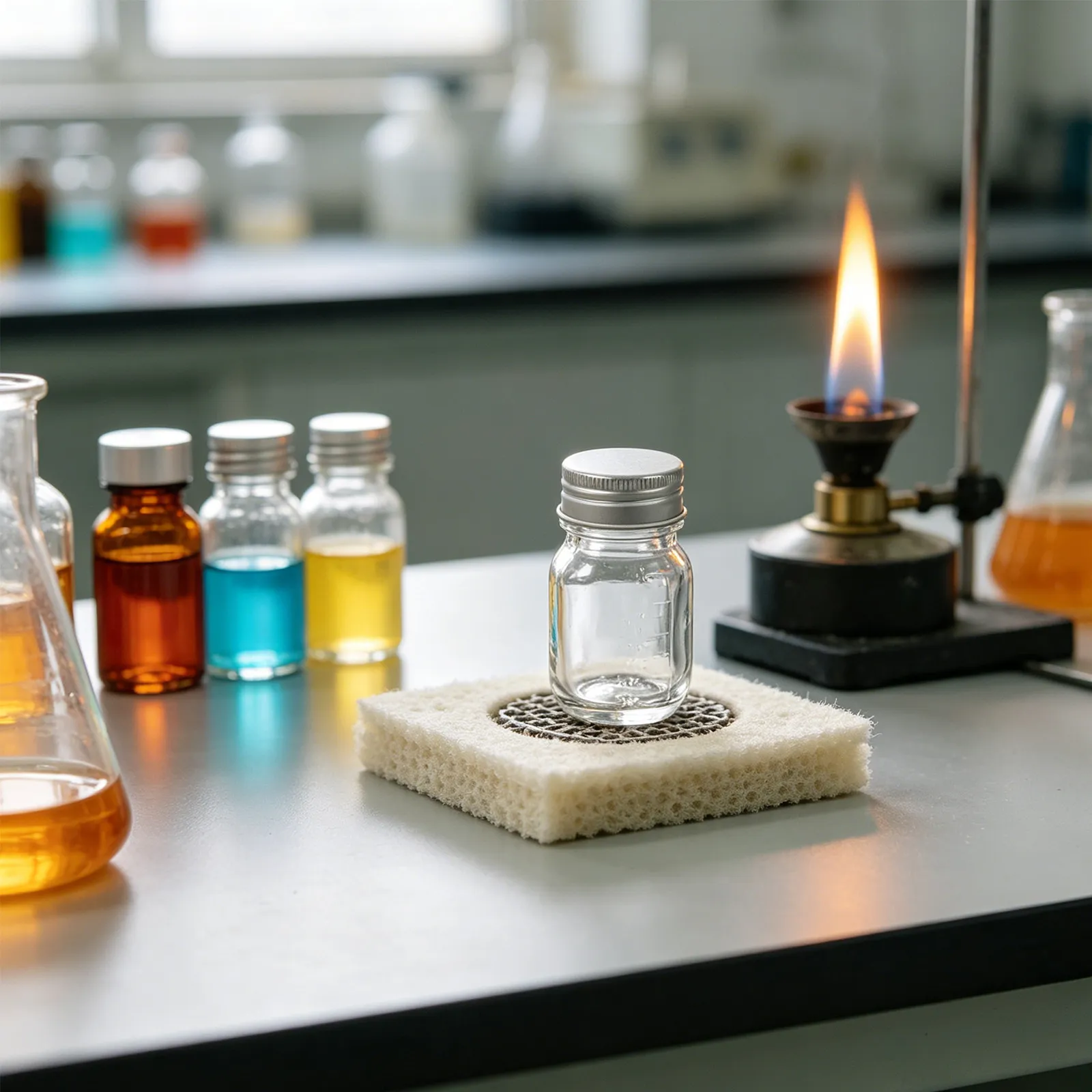100Ml Reagent Bottle Clear Glass Laboratory Sample Storage Container Chemical Resistant Screw Cap Bottle Lab Use Experiment
100Ml Reagent Bottle Clear Glass Laboratory Sample Storage Container Chemical Resistant Screw Cap Bottle Lab Use Experiment