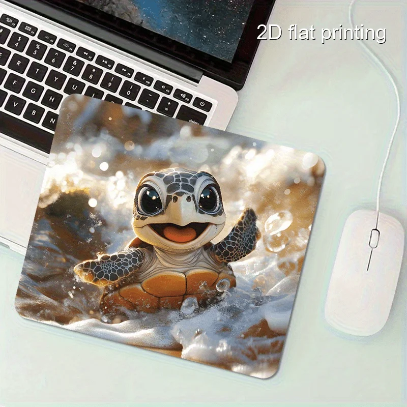 Fashionable turtle pattern mouse pad is made of anti-slip rubber and is washable. It is suitable for gamers and families to use
Fashionable turtle pattern mouse pad is made of anti-slip rubber and is washable. It is suitable for gamers and families to use