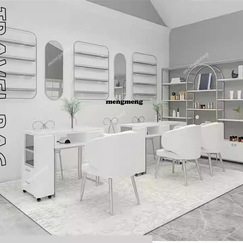 Nordic Marble Nail Tables Modern Beauty Salon Design Manicure Tables Set Iron Art Fashion Salon Furniture Tavolo Manicure
Nordic Marble Nail Tables Modern Beauty Salon Design Manicure Tables Set Iron Art Fashion Salon Furniture Tavolo Manicure