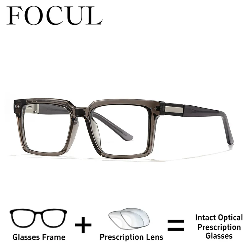 FOCUL Comfortable TR90 Anti Blue Light Progressive Men Eyeglasses Personalized Custom Prescription Optical Photochromic Glasses
FOCUL Comfortable TR90 Anti Blue Light Progressive Men Eyeglasses Personalized Custom Prescription Optical Photochromic Glasses