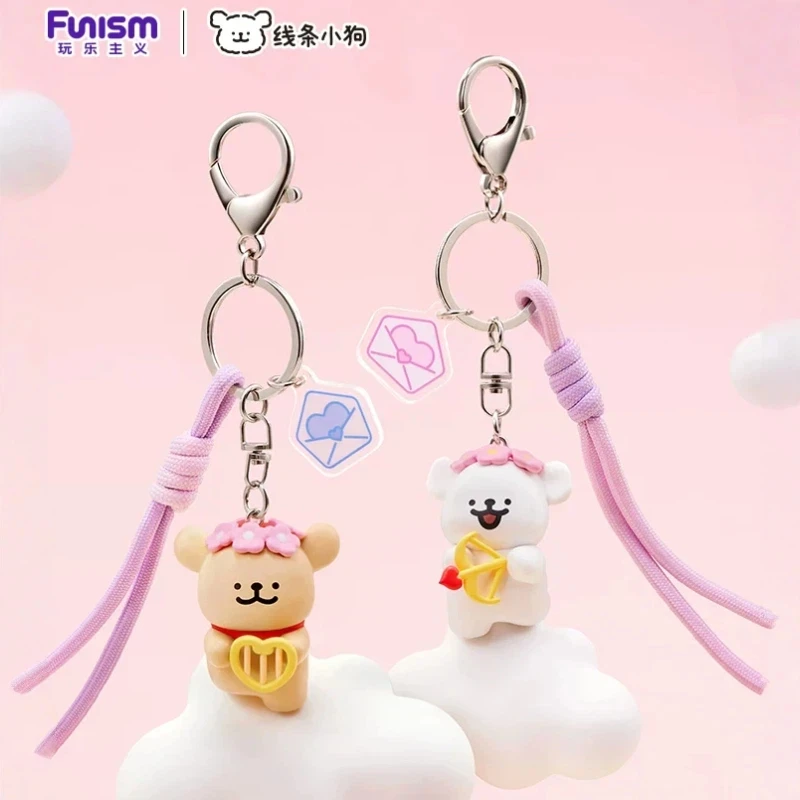 Funism Line Puppy Keychain Cute Couple Star Moon Shaped 3d Doll For Backpack Wallet Key Car Decoration Acg Pendant Holiday Gift
Funism Line Puppy Keychain Cute Couple Star Moon Shaped 3d Doll For Backpack Wallet Key Car Decoration Acg Pendant Holiday Gift