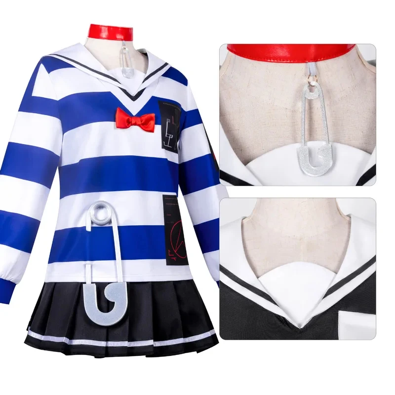 Amemiya Darumi Cosplay Costumes Game The Hundred Line Role Play Uniform Halloween Carnival Party Dressing For Women yy:89
Amemiya Darumi Cosplay Costumes Game The Hundred Line Role Play Uniform Halloween Carnival Party Dressing For Women yy:89